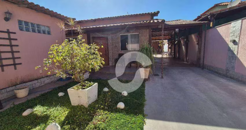 Casa com 2 dormitórios à venda, 79 m² por r$ 540.000,00 - jardim atlântico oeste (itaipuaçu) - maricá/rj