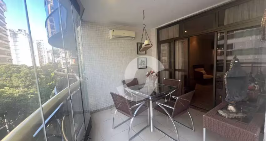Apartamento com 4 dormitórios à venda, 160 m² por r$ 1.600.000,00 - icaraí - niterói/rj