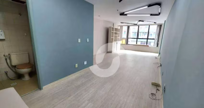 Sala à venda, 44 m² por r$ 125.000,00 - centro - niterói/rj