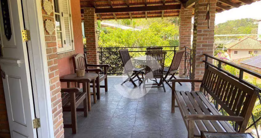 Casa com 3 dormitórios à venda, 220 m² por r$ 900.000,00 - pendotiba - niterói/rj