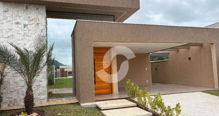 Casa com 3 dormitórios à venda, 120 m² por r$ 620.000,00 - ubatiba - maricá/rj