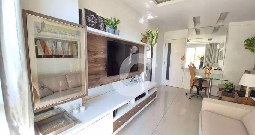 Apartamento com 2 dormitórios à venda, 65 m² por r$ 310.000,00 - maria paula - são gonçalo/rj