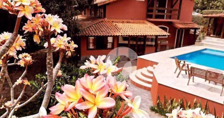 Casa com 5 dormitórios à venda, 299 m² por r$ 2.200.000,00 - araçatiba - maricá/rj