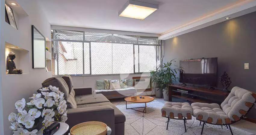 Apartamento com 3 dormitórios à venda, 110 m² por r$ 1.200.000,00 - icaraí - niterói/rj