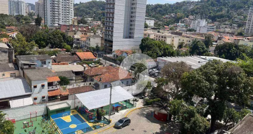 Apartamento com 2 dormitórios à venda, 60 m² por r$ 270.000 - santa rosa - niterói/rj