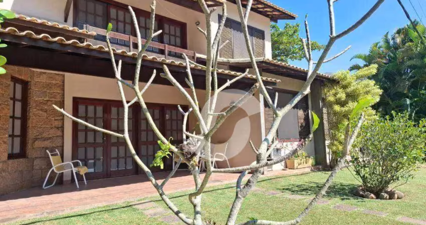 Casa com 3 dormitórios à venda, 340 m² por r$ 2.300.000,00 - itacoatiara - niterói/rj