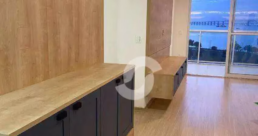 Apartamento com 2 dormitórios à venda, 76 m² por r$ 1.200.000,00 - são domingos - niterói/rj