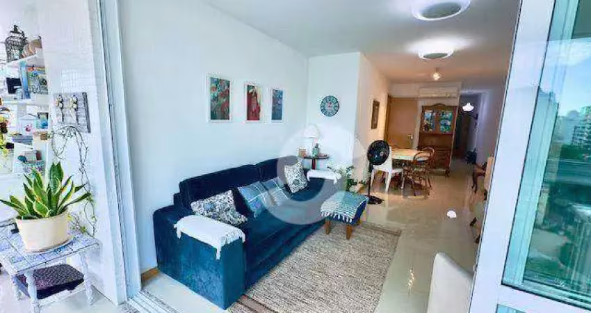 Apartamento com 3 dormitórios à venda, 114 m² por r$ 1.200.000,00 - icaraí - niterói/rj