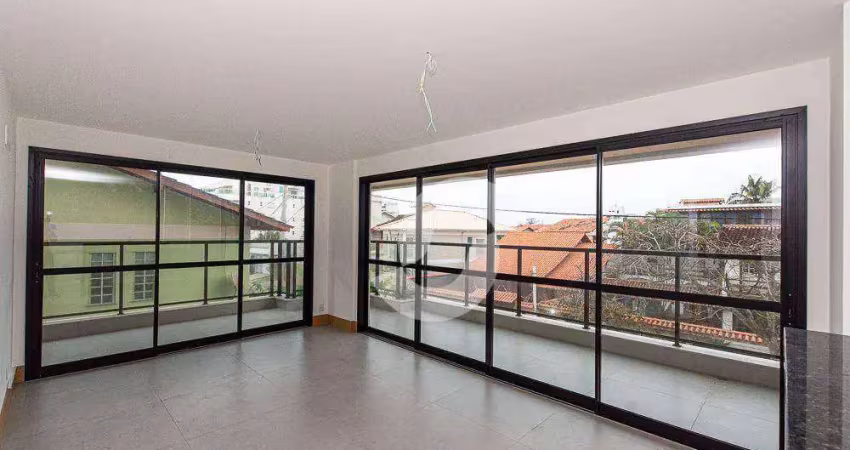 Apartamento com 2 dormitórios à venda, 93 m² por r$ 1.090.000,00 - praia de piratininga - niterói/rj