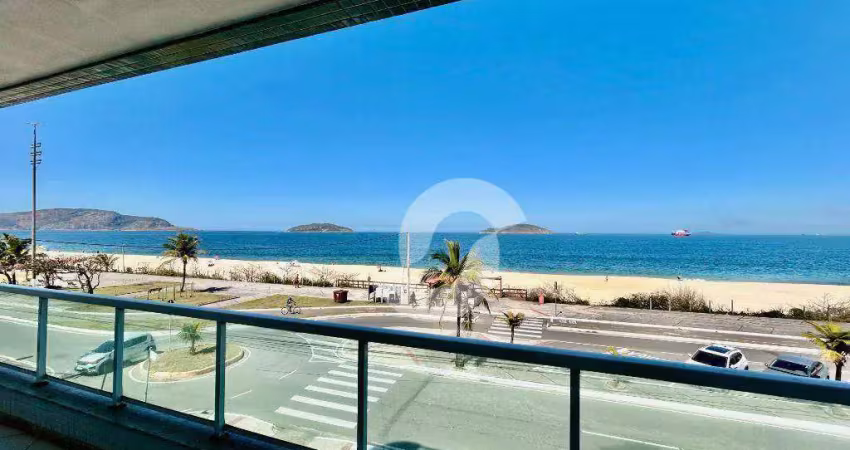 Apartamento com 4 dormitórios à venda, 149 m² por r$ 2.180.000,00 - piratininga - niterói/rj