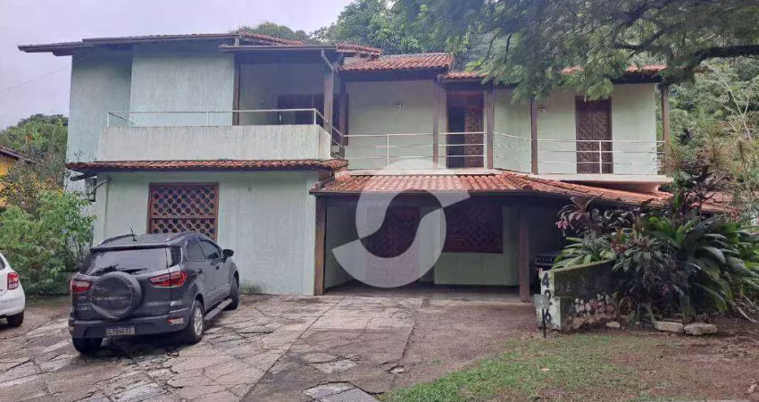 Casa com 4 dormitórios à venda, 400 m² por r$ 900.000,00 - pendotiba - niterói/rj