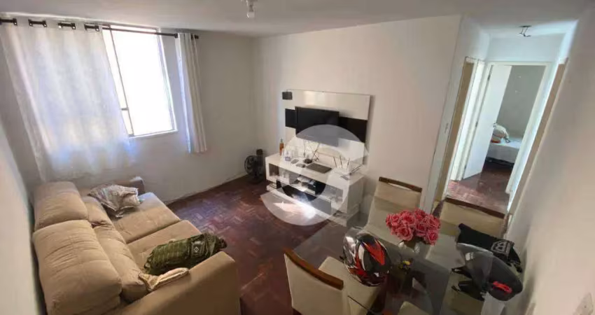 Apartamento com 2 dormitórios à venda, 58 m² por r$ 250.000,00 - santa rosa - niterói/rj