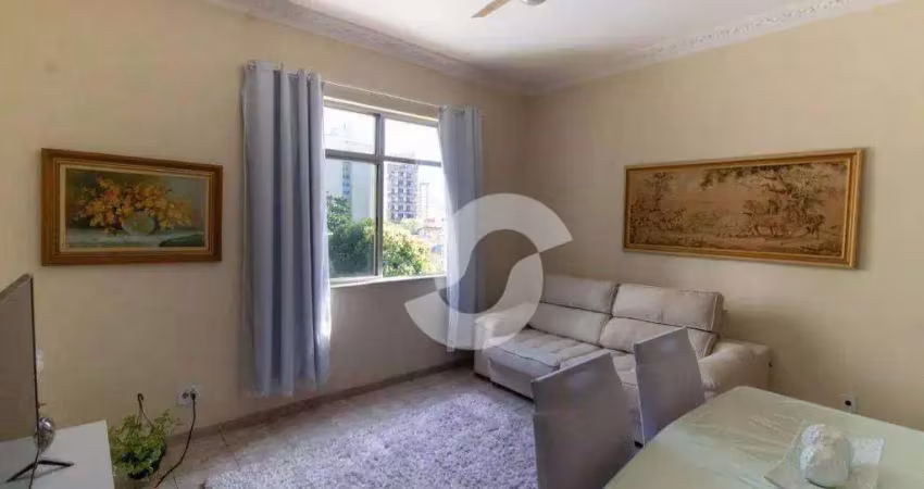 Apartamento com 3 dormitórios à venda, 83 m² por r$ 420.000,00 - icaraí - niterói/rj