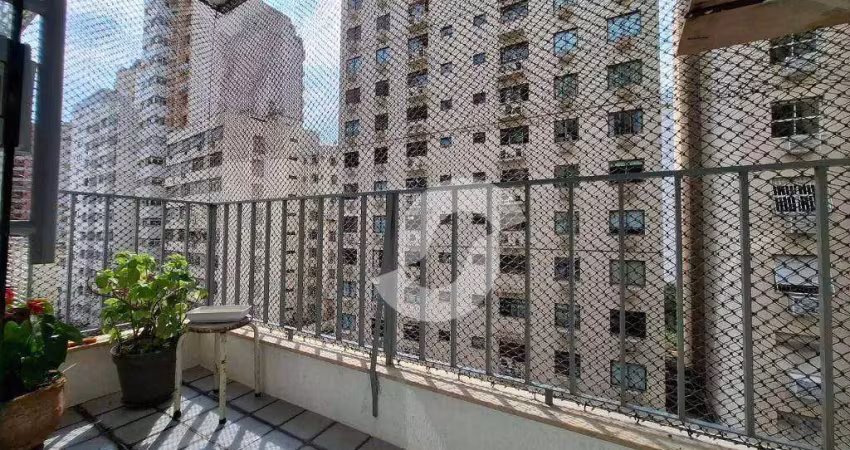 Apartamento com 2 dormitórios à venda, 84 m² por r$ 700.000,00 - icaraí - niterói/rj