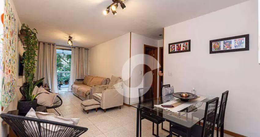 Apartamento com 2 dormitórios à venda, 125 m² por r$ 690.000,00 - icaraí - niterói/rj