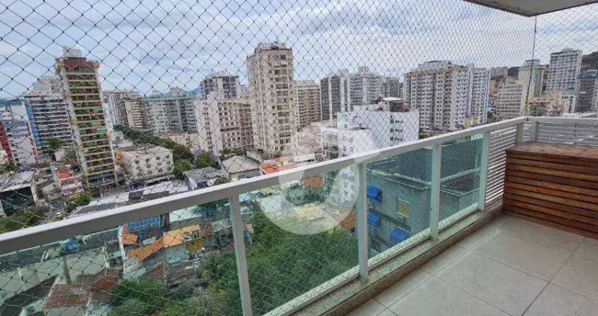 Apartamento à venda, 100 m² por r$ 850.000,00 - santa rosa - niterói/rj