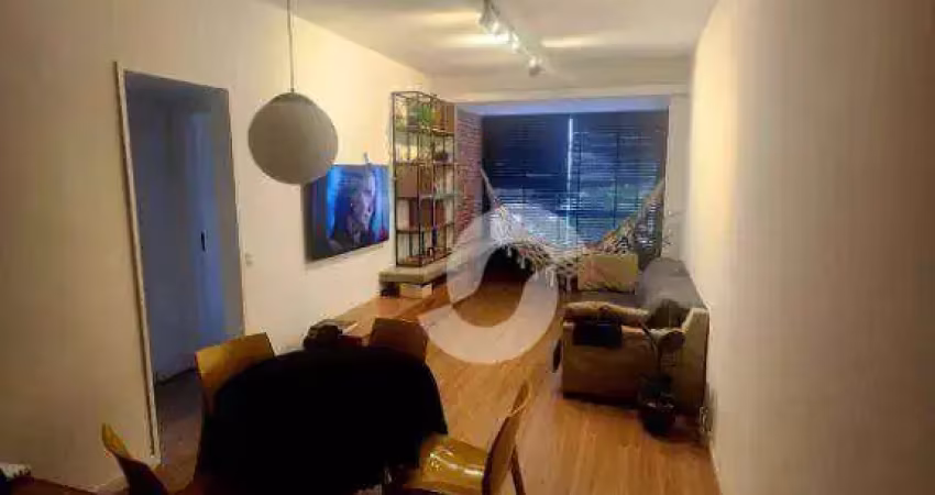 Apartamento com 2 dormitórios à venda, 75 m² por r$ 475.000,00 - vital brasil - niterói/rj