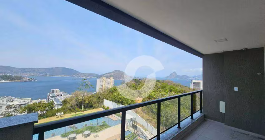 Studio com 1 dormitório à venda, 40 m² por r$ 600.000,00 - ingá - niterói/rj
