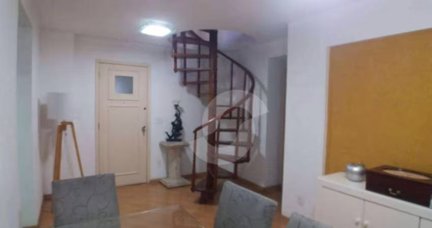 Cobertura duplex com 3 dormitórios à venda, 150 m² por R$ 800.000 - Santa Rosa - Niterói/RJ