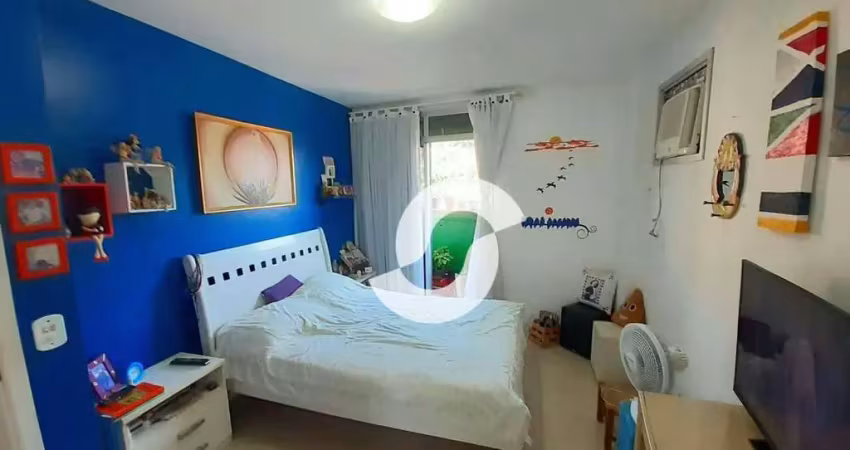 Apartamento com 2 dormitórios à venda, 75 m² por r$ 420.000,00 - vital brasil - niterói/rj