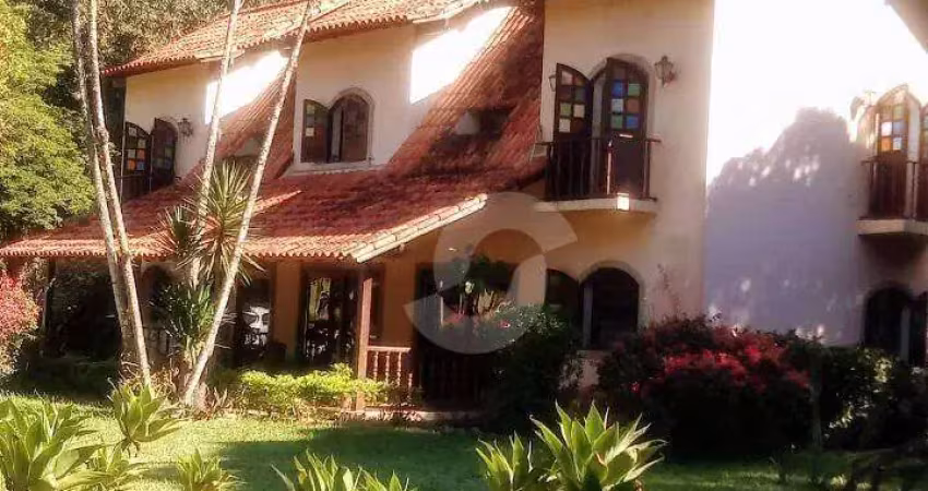 Casa com 4 dormitórios à venda, 540 m² por r$ 2.200.000,00 - pendotiba - niterói/rj