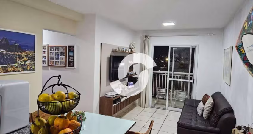 Apartamento com 2 dormitórios à venda, 69 m² por r$ 445.000,00 - centro - niterói/rj