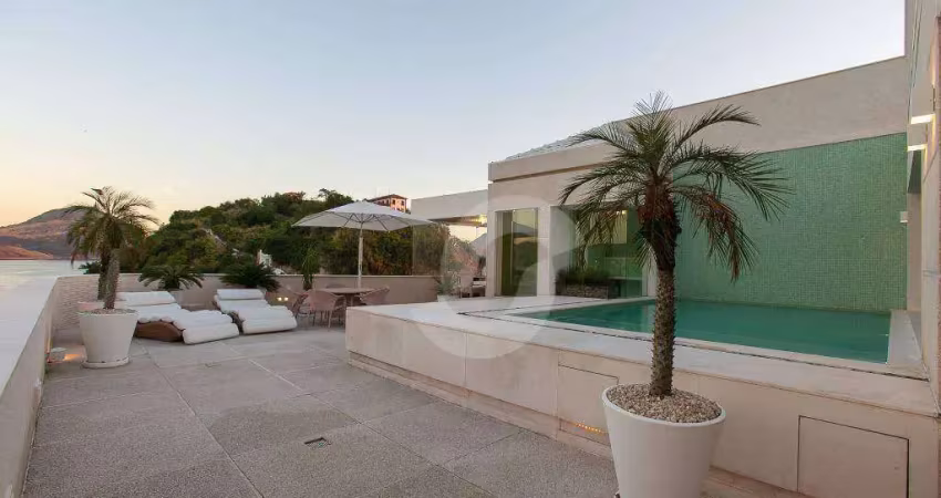Cobertura com 5 dormitórios à venda, 478 m² por R$ 4.900.000,00 - Boa Viagem - Niterói/RJ