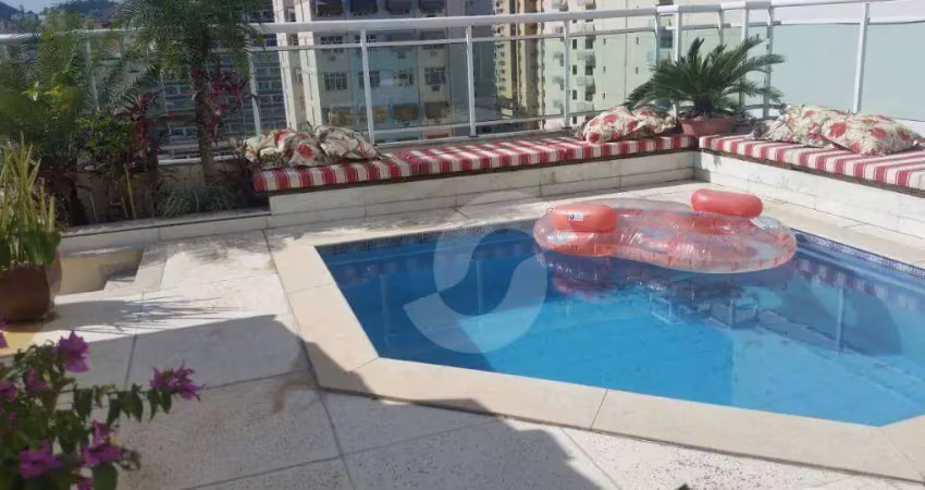 Cobertura com 4 dormitórionda, 230 m² por R$ 2.700.000 -04 vagas de garagem soltas Icaraí - Niterói/RJ