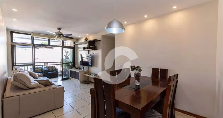Apartamento com 3 dormitórios à venda, 114 m² por r$ 690.000,00 - piratininga - niterói/rj