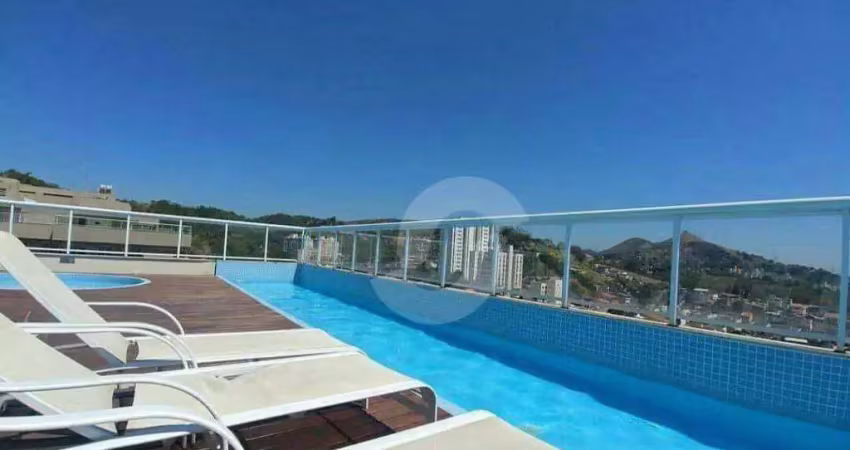 Apartamento com 3 dormitórios à venda, 85 m² por r$ 430.000 - fonseca - niterói/rj