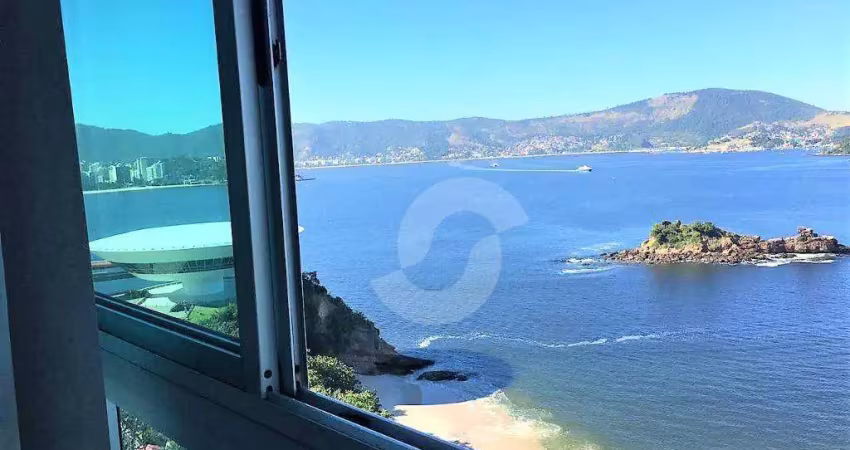 Apartamento com 4 quartos com 2 suítes  à venda, 205 m² por r$ 2.600.000 - boa viagem - niterói/rj
