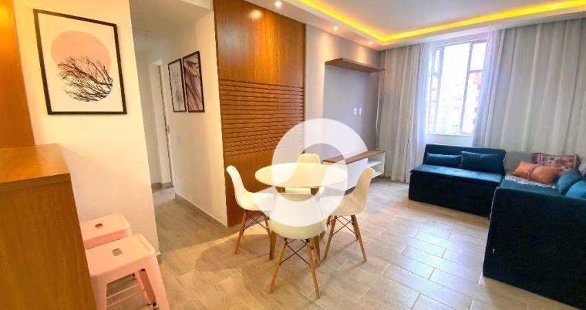 Apartamento com 2 dormitórios à venda, 85 m² por R$ 660.000,00 - Jardim Icaraí - Niterói/RJ