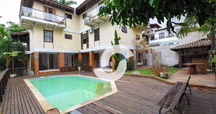 Casa à venda, 460 m² por r$ 2.850.000,00 - camboinhas - niterói/rj