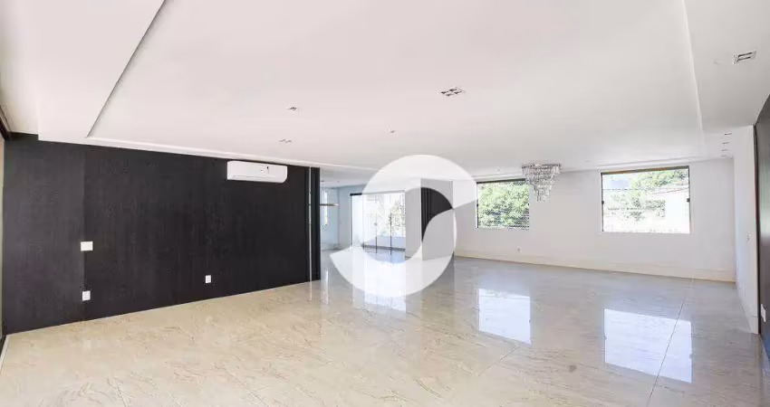 Casa com 5 dormitórios, 600 m² - venda por r$ 4.000.000,00 ou aluguel por r$ 19.883,44/mês - são francisco - niterói/rj