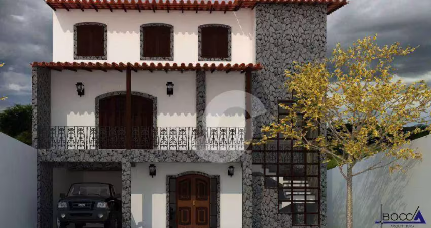 Casa com 6 dormitórios à venda, 400 m² por R$ 1.050.000,00 - Piratininga - Niterói/RJ