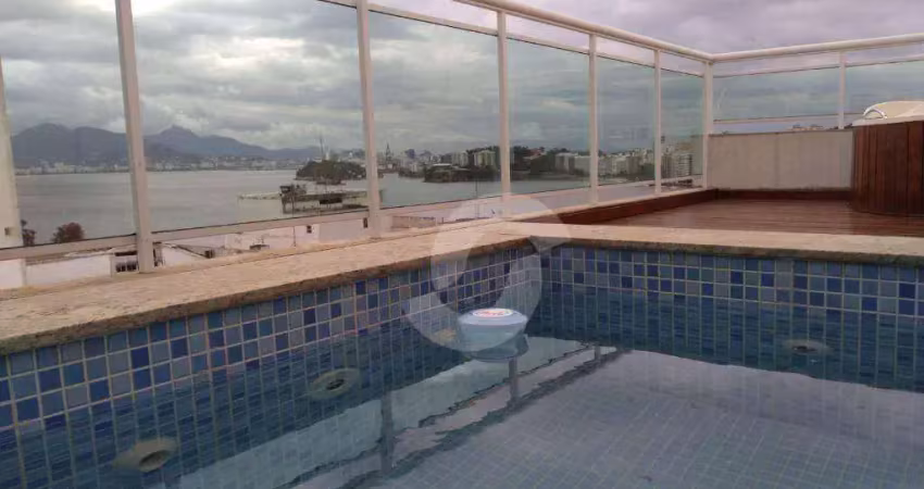 Cobertura com 6 dormitórios à venda, 276 m² por R$ 2.900.000,00 - Icaraí - Niterói/RJ