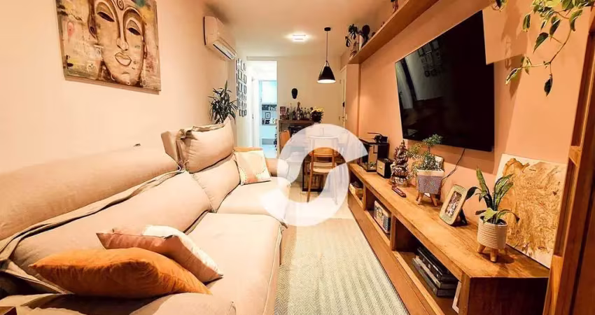 Apartamento com 3 dormitórios à venda, 112 m² por r$ 840.000,00 - vital brasil - niterói/rj