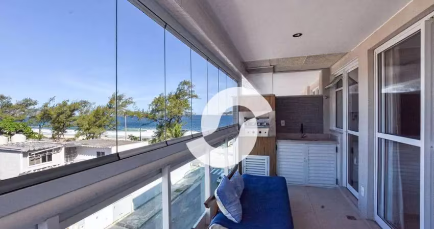 Apartamento com 2 dormitórios para alugar, 90 m² por R$ 6.466,15/mês - Piratininga - Niterói/RJ