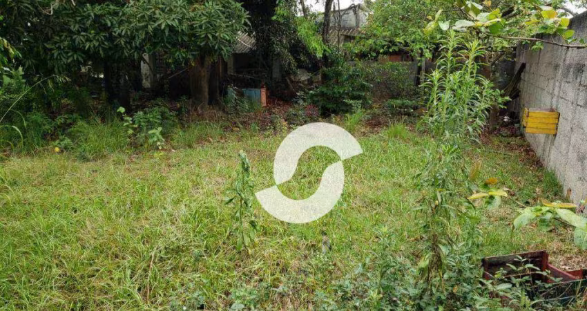 Terreno à venda, 180 m² por R$ 315.000,00 - Piratininga - Niterói/RJ