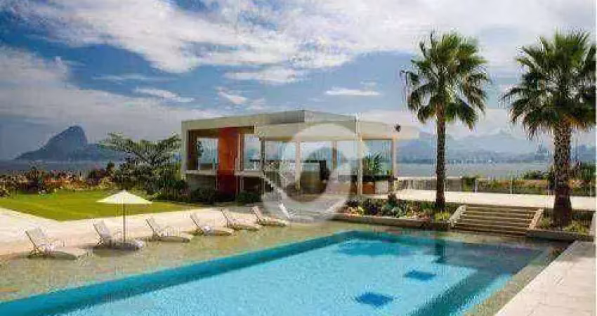 Apartamento com 1 dormitório à venda, 76 m² por R$ 600.000,00 - Gragoatá - Niterói/RJ