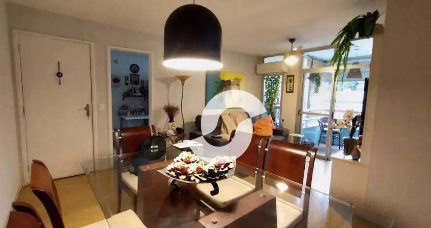 Apartamento com 3 dormitórios à venda, 110 m² por r$ 780.000,00 - ingá - niterói/rj