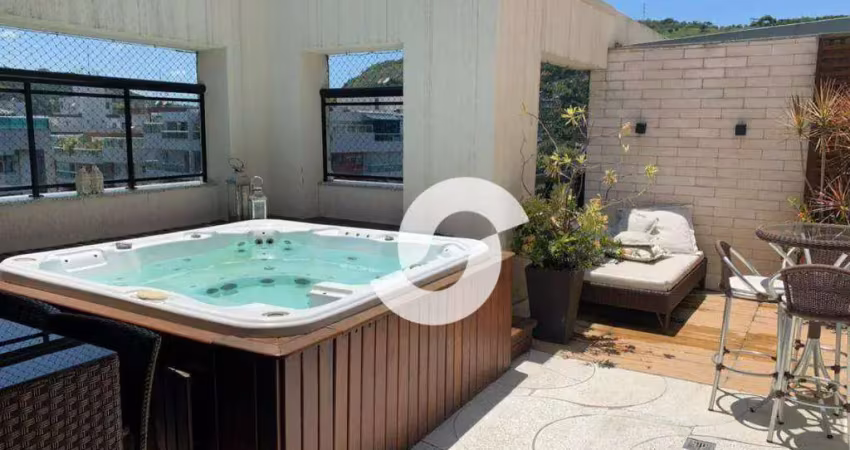 Cob duplex, 4 qts, 2 suites e 3 vagas à venda, 280m² - jardim icaraí - niterói/rj