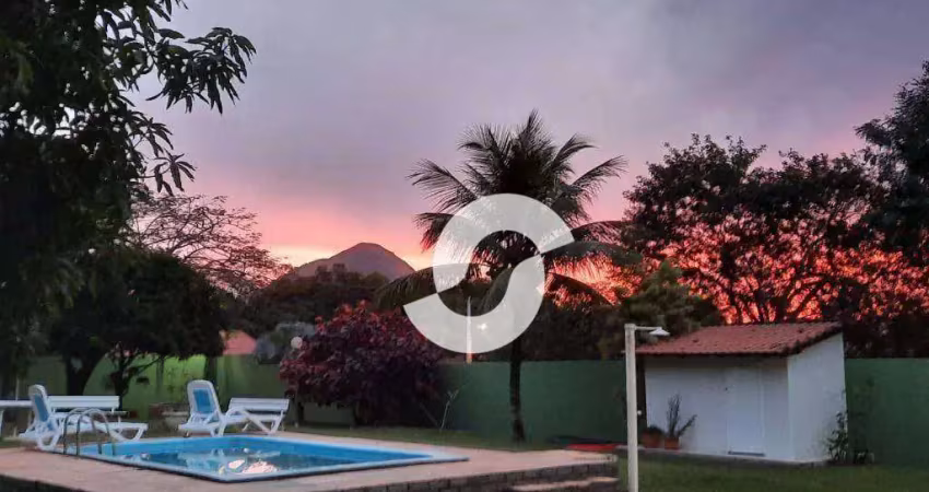 Casa com 3 dormitórios à venda, 431 m² por r$ 1.600.000,00 - chácaras de inoã (inoã) - maricá/rj