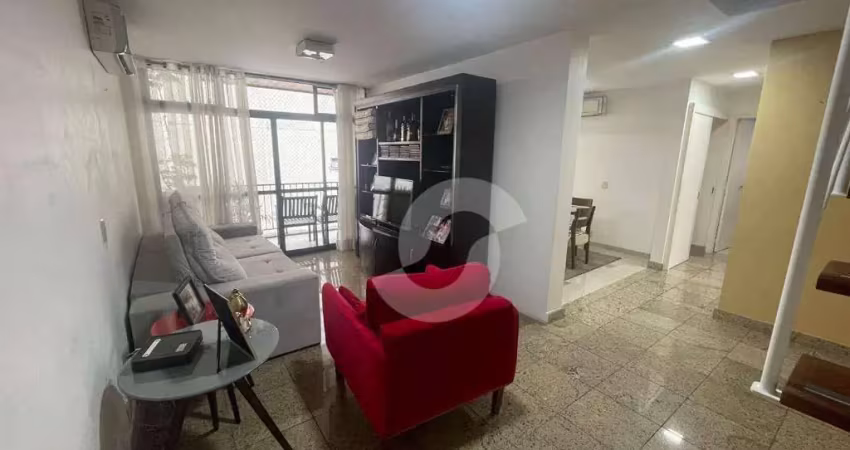 Excelente cobertura duplex no Jardim Icaraí junto ao Polo Gastronômico.