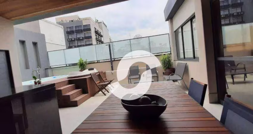 Cobertura com 4 dormitórios à venda, 213 m² por R$ 2.390.000,00 - Icaraí - Niterói/RJ