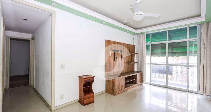 Apartamento com 2 dormitórios à venda, 73 m² por r$ 450.000,00 - santa rosa - niterói/rj