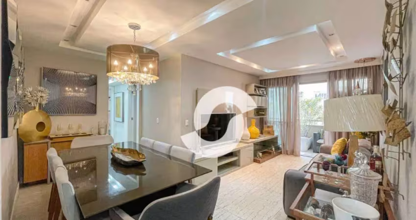 Apartamento com 3 dormitórios à venda, 95 m² por R$ 1.166.000,00 - Vital Brasil - Niterói/RJ