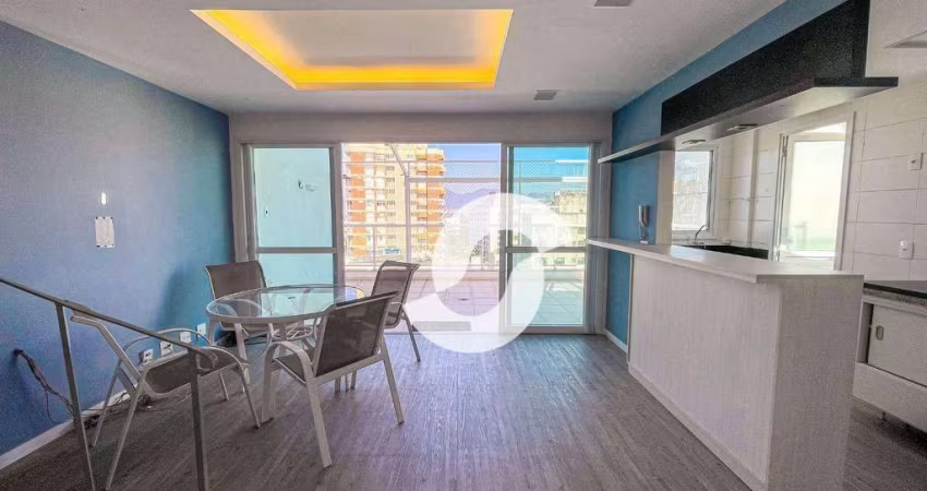 Cobertura com 1 dormitório à venda, 80 m² por R$ 690.000,00 - Boa Viagem - Niterói/RJ