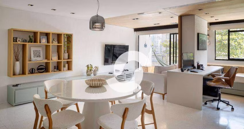 Apartamento com 3 dormitórios à venda, 122 m² por R$ 1.650.000,00 - Jardim Icaraí - Niterói/RJ