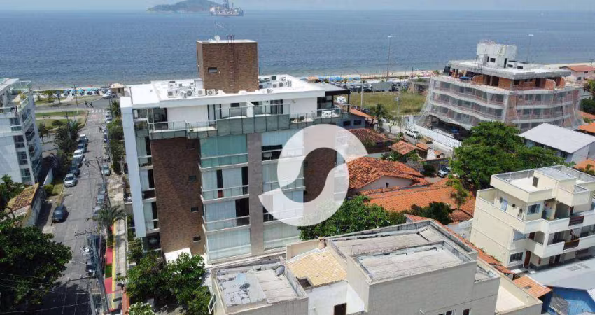 Apartamento com 1 dormitório à venda, 41 m² por R$ 540.000,00 - Piratininga - Niterói/RJ